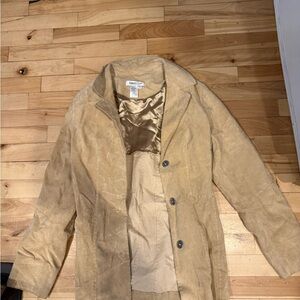 Coldwater Creek Tan Leather Jacket